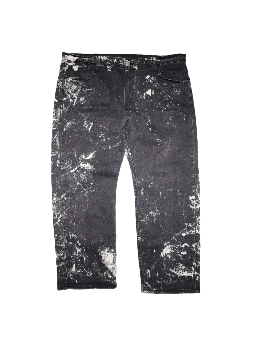 Levi's 569 Bleach Denim Baggy Jeans